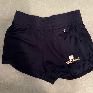 Womens notre dame shorts